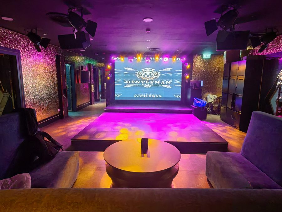 Gentlemen KTV private karaoke lounge Singapore
